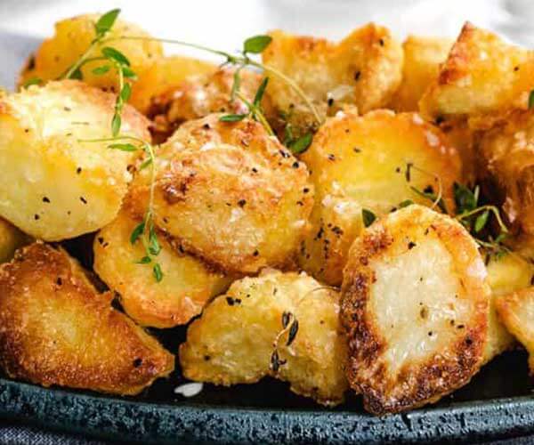 Freshly baked farmer’s Potato